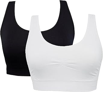 racerback crop top bra