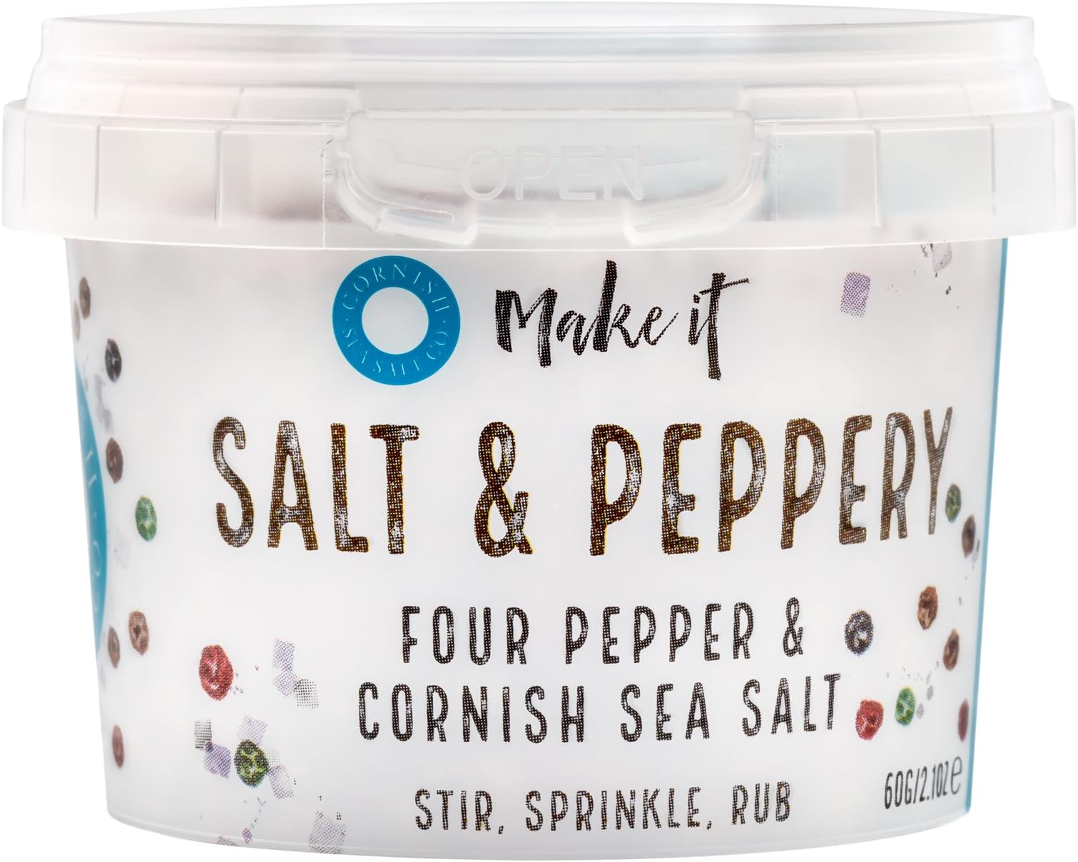 Sea Salt & Luxury Pepper - Pinch Pot - Tri-Pack