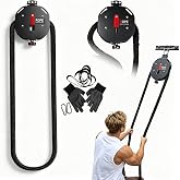 Endless Rope Trainer for Home Gym Portable Infinity Rope Machine | with 14 FT Closed-Loop Polyester rope, 77 LB Adjustable Resistance for Beginners Fitness Enthusiasts Full Body Workout