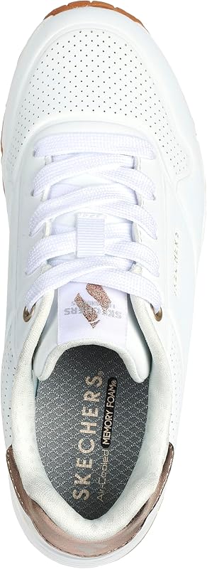 Unisex Kinder UNO Gen1 Shimmer Away Sneakers, Weiß, 38 EU