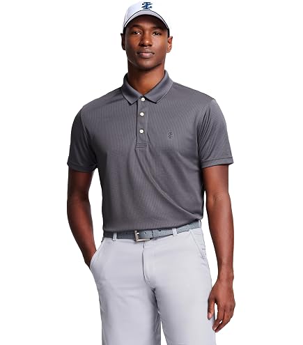 Grand Slam Mens Pureed Pumpkin Performance Polo Golf Shirt Large