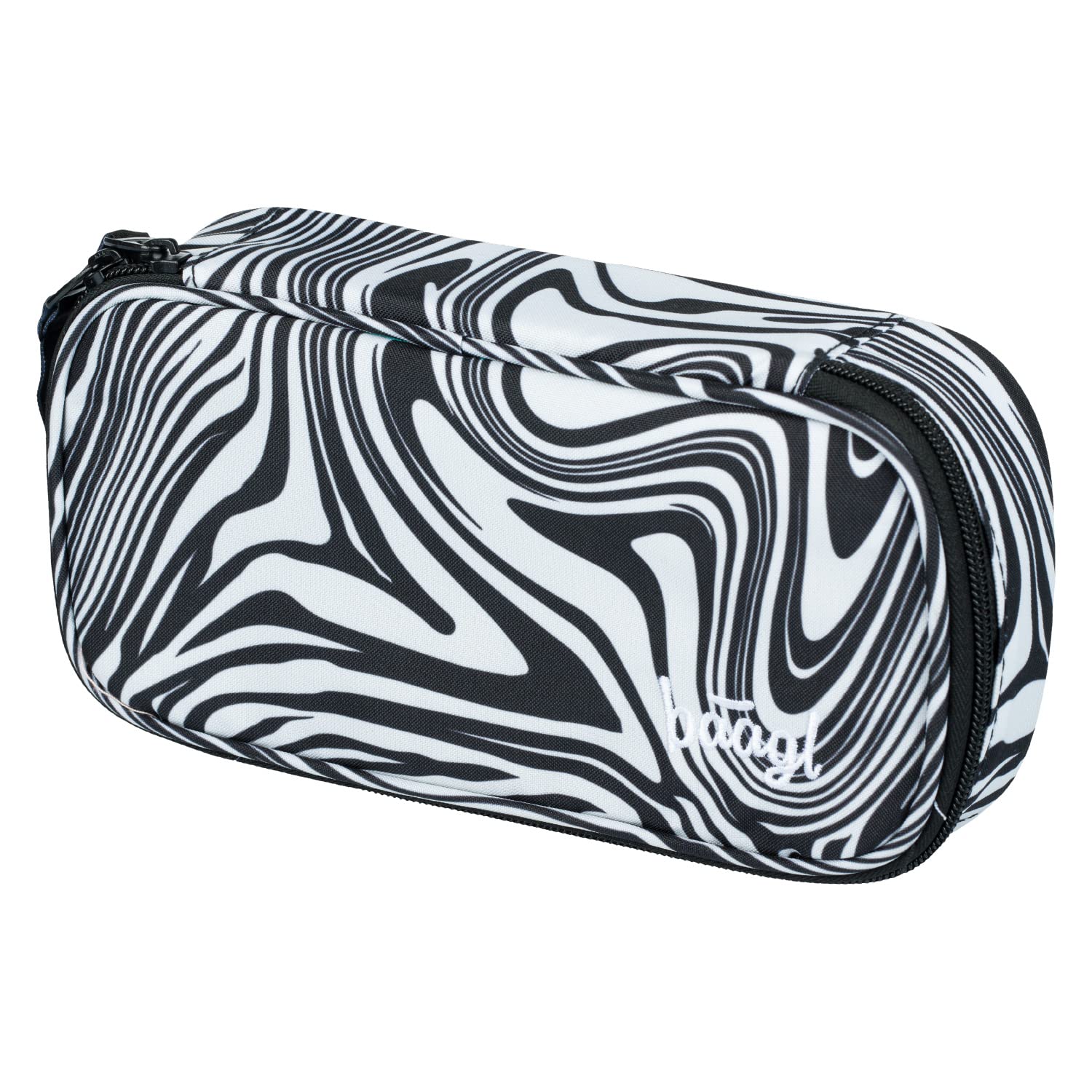 Baagl Pencil Case, School Supplies Organizer for Girls & Boys, Polyester, Mixture, 2 Compartments, 1300 cm³ — image 1