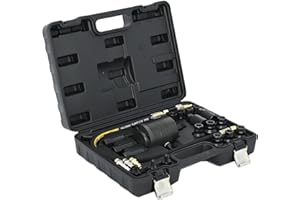 Nisorpa Injector Puller 24pcs, Professional Diesel Injector Puller, Pneumatic Injector Puller Set for Diesel Engines, 5-8 Bar Air Vibration Injector Removal Tool