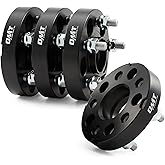 Orion Motor Tech 5x100 Wheel Spacers, 1 inch Wheel Adapters with Studs Compatible with Subaru Outback Subaru Forester Subaru Impreza Subaru Crosstrek Scion FR-S More, 25mm Spacer Kit, Set of 4