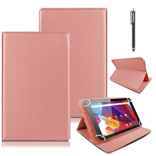 Alba 10 Inch Tablet Case Cover, Premium Leather Smart Amazon.co.uk