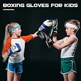 CKE Kids Boxing Gloves 4 oz for Boys Girls 5-12 Training Kickboxing Muay Thai view 5