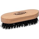 Weaver Livestock Barn Brush, Wooden Grooming Brush for Goat, Sheep, Pigs, Cattle, Stiff Bristles for Dirt Removal, Show Animal Grooming Tools