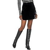 Theory Womens Velvet Wrap Mini Skirt
