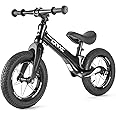 CXWXC 12" Toddler Balance Bike - Ages 24 Months to 5 Years - Kids Push Balance Bike with Footrest, No Pedal Training Bicycle - Birthday Gifts for Girls & Boys