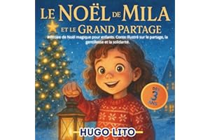 Histoire de Noël magique pour enfants. Conte illustré sur le partage, la gentillesse et la solidarité. Dès 3 ans: Un conte de