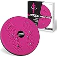 Figure Trimmer Core Abs Twister Board - Waist Sculptor Twister Board for Core & Ab Exercise - Waist Twisting Disc, Dizzy Disc Twist Board for Slimming Workout with 8 Magnets Reflexology