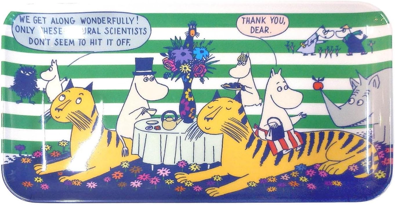 Moomin Valley Melamine Serving Tray Moomin & Animals(ムーミンと動物たち）