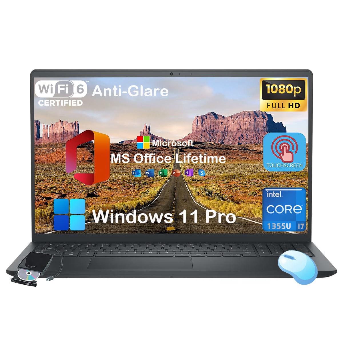 Dell Inspiron 15 3530 Touchscreen Business Laptop