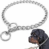Freezx Chain Choke Collar for Medium Dogs,Slip Metal Training Chains | Smooth Solid Rust-Resistant Chain,No Pull Training Controls ,Ideal for Daily Leash Walks, Calmer Heel Control on Every Stroll