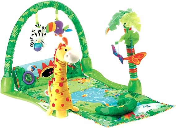 Fisher Price L1664 Accessoires Tapis D Activites Tapis Musical De La Jungle Amazon Fr Bebes Puericulture