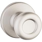 Kwikset 92001-508 Tylo Hall and Closet Knob in Satin Nickel