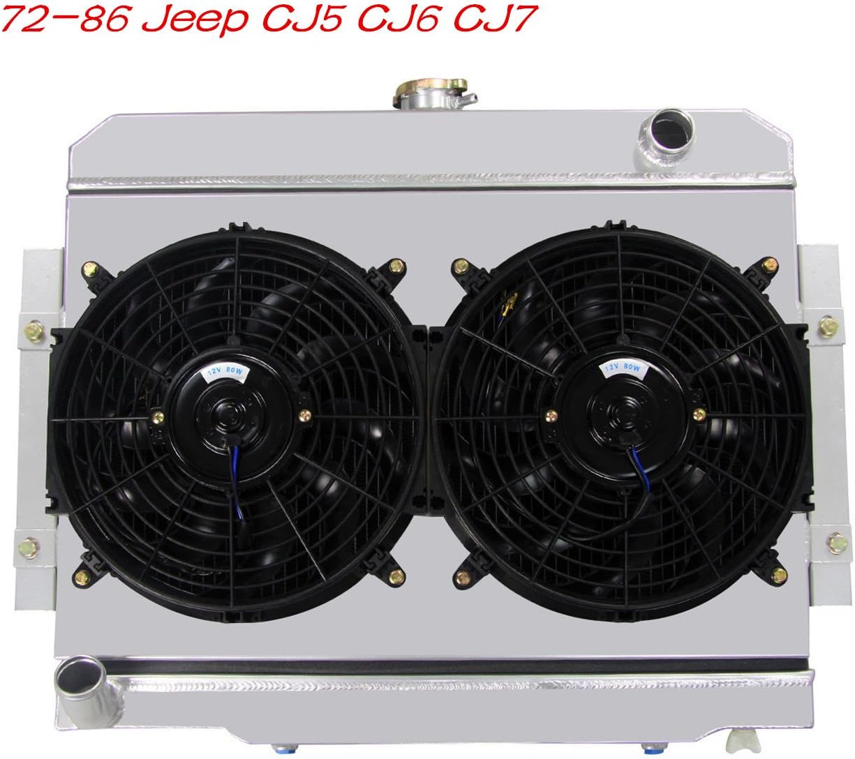 OzCoolingParts Pro 19721986 Jeep CJ Series Radiator Fan