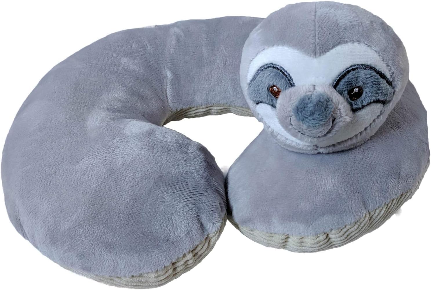 the big one gray sloth backrest pillow