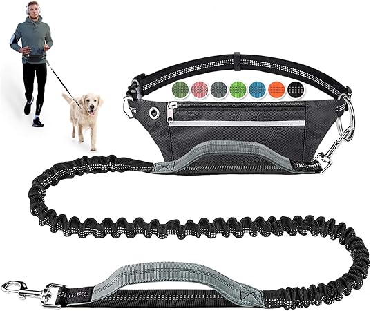 dog jogging belt