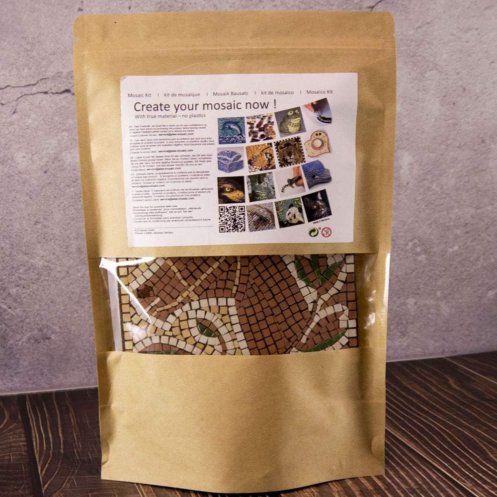 DIY Mosaic Art Kit 5.9'' Square, 15x15cm, Dog, Small - Image 5