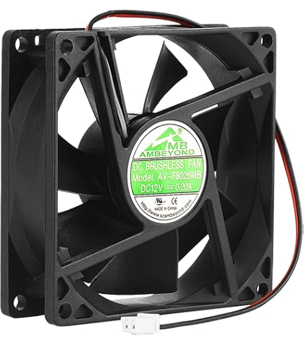 Ventola Di Raffreddamento D90SH-12, DC12V 0.27A, 90x90x25mm, Per Elettronica E Dispositivi