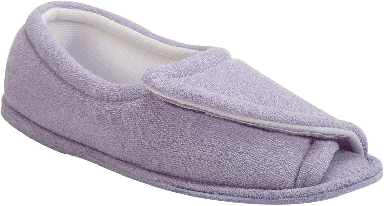 wide width bedroom slippers