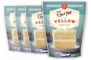 Bob's Red Mill Signature Yellow Cake Baking Mix, 15.5oz (Pack of 4) - Non GMO, Kosher