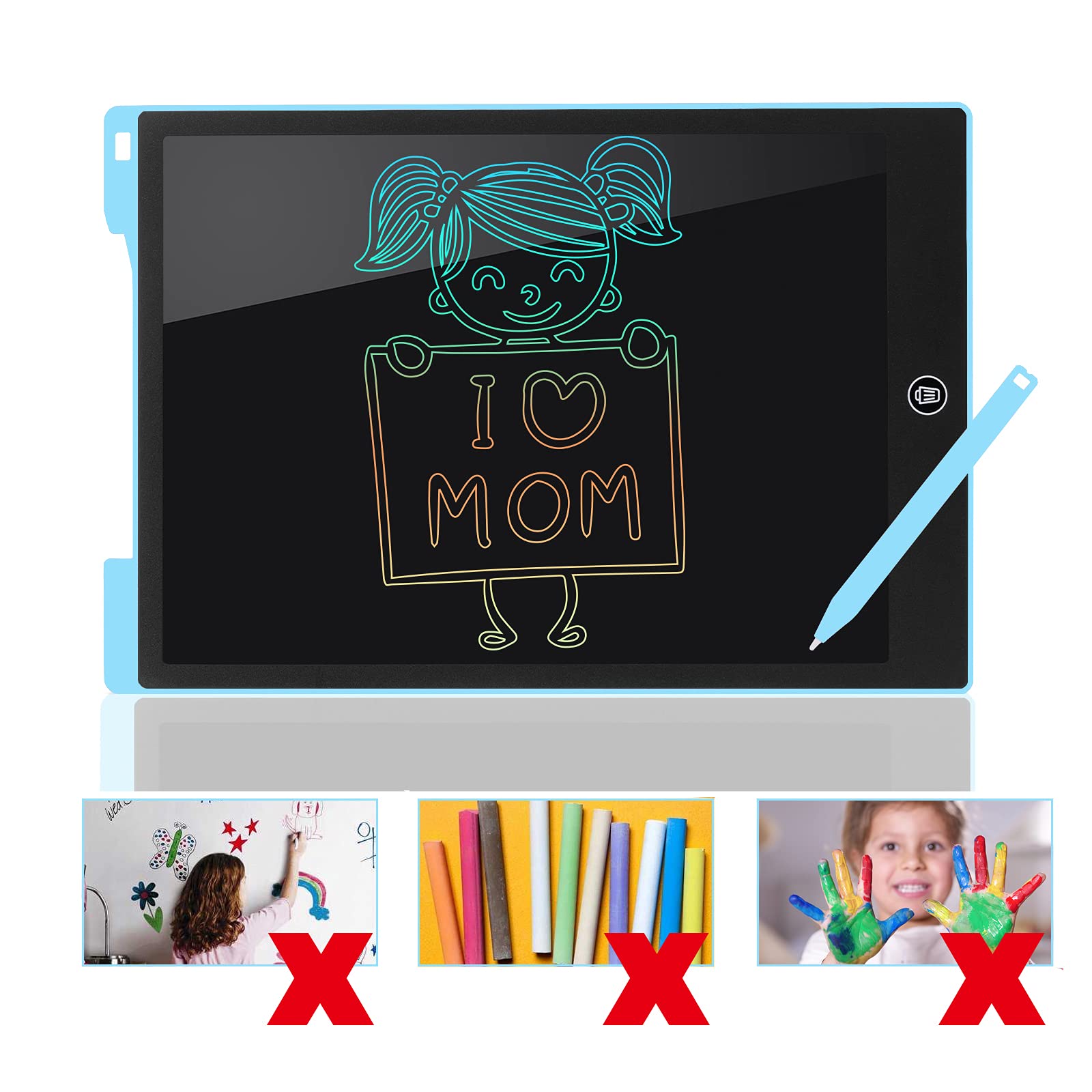 LCD Writing Tablet 12Inch Kids Toys Learning Drawing Board Birthday Gifts,Toys for 3-6 Years Old Boy Girl,LEYAOYAO Drawing Pad & Tablet Toddler Educational Doodle Pad Easter Gifts for Kids