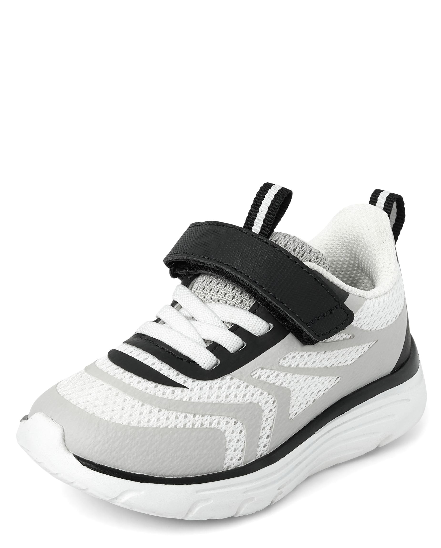 Photo 1 of The Children's Place,Baby Boys and Toddler Everyday Casual Sneakers,Grey Running,Toddler,6
