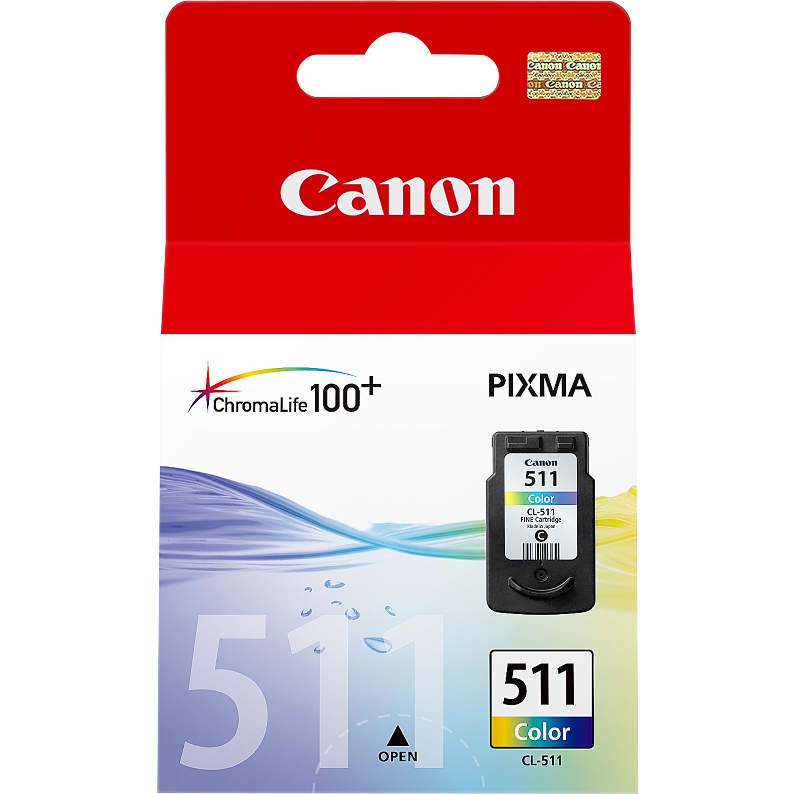 Canon Original ChromaLife 100+ Colour Ink Tank CL-511