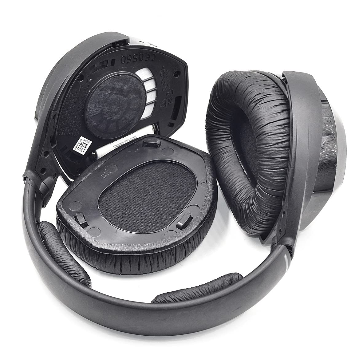 Yaowanguan Ear Pads Cushions for Sennheiser RS165 RS175 RS185 RS195 Headphones,HDR165 HDR175 HDR185 HDR195 PU Leather & Memory Foam Replacement Earpads/Ear Cups Cover โ image 1