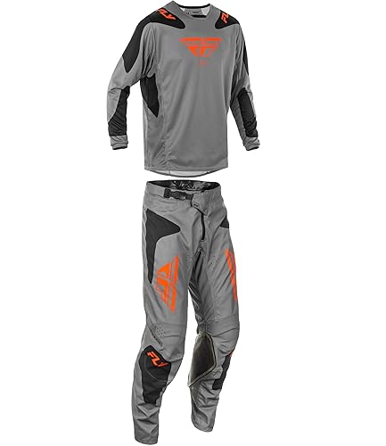 Fly Racing Kinetic Sym Men's Moto Gear Set Pant and Jersey Combo