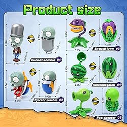 Maikerry Plants and Zombies Toys vs Egg