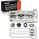A-Premium Upgraded Aluminum Engine Valve Cover Kit - Compatible with BMW (E60 E70 E82 E83 E84 E89 E90 E92) Model - 2007-2013 