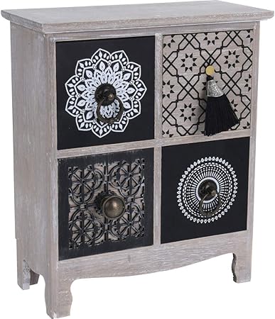 Schubladenboxen Cajones Cajas Mini, Cajonera de Madera con Cajones: Amazon.es: Hogar