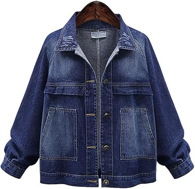 buttoned up denim jacket