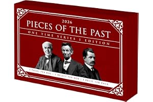 Pieces of the Past One Time Series 1 Edition Trading Card Box | 2 Packs, 2 Guaranteed Authentic Relics, 10+ Relic Types, Cut