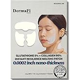 Produco [DermaFi] Glutathione 5% + Collagen 95% Instant Resilience Melting Patch Facial Mask Pack (7 pack) Korean Beauty