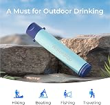 Waterdrop Water Filter Straw 0.1 Micron with Gravity Bag Blue Camping view 8