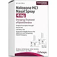 Padagis Naloxone HCl Nasal Spray 4mg, Emergency Treatment of Opioid Overdose, 2 Single-Dose Nasal Spray