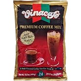 Vinacafe Premium 3 in 1 Instant Coffee Mix, New &amp; Improved Version, Unique Blend of Both Arabica &amp; Robusta Coffee Beans, 24 Count Packets, 1 Bag