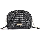Makcr Joacbv Trendy Women Satchel Purse Crocodile Embossed Pattern Crossbody Shoulder Handbag Cute Vegan Leather Clutch