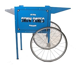 Benchmark 30070 Antique Trolley, 38" Width x 33" Height x 23" Depth, for Snow Cone Machine