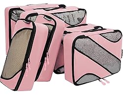 BAGAIL 6 Set Packing Cubes,Travel Luggage Packing