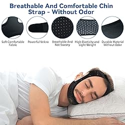 Chin Strap for Sleeping, Chin Strap for CPAP