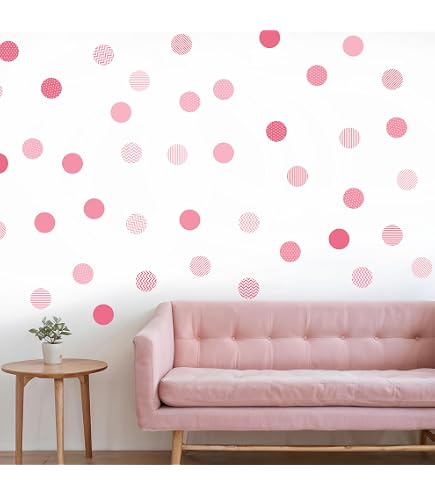 Juego De 300 Calcomanías De Vinilo (azul) Para Pared, Varios Lunares, Adhesivo Extraíble, Seguro En Paredes Lisas O Texturizadas, Círculos Redondos, Para Guardería, Habitación De Los Niños, Decoración De Baño