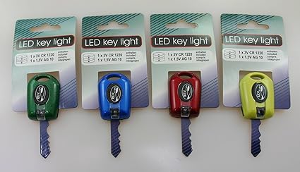 LED Schlüssellicht Handtaschenlicht 4er Set Im Dunkeln mit dem Schlüssel Licht Türschloß ausleuchten
