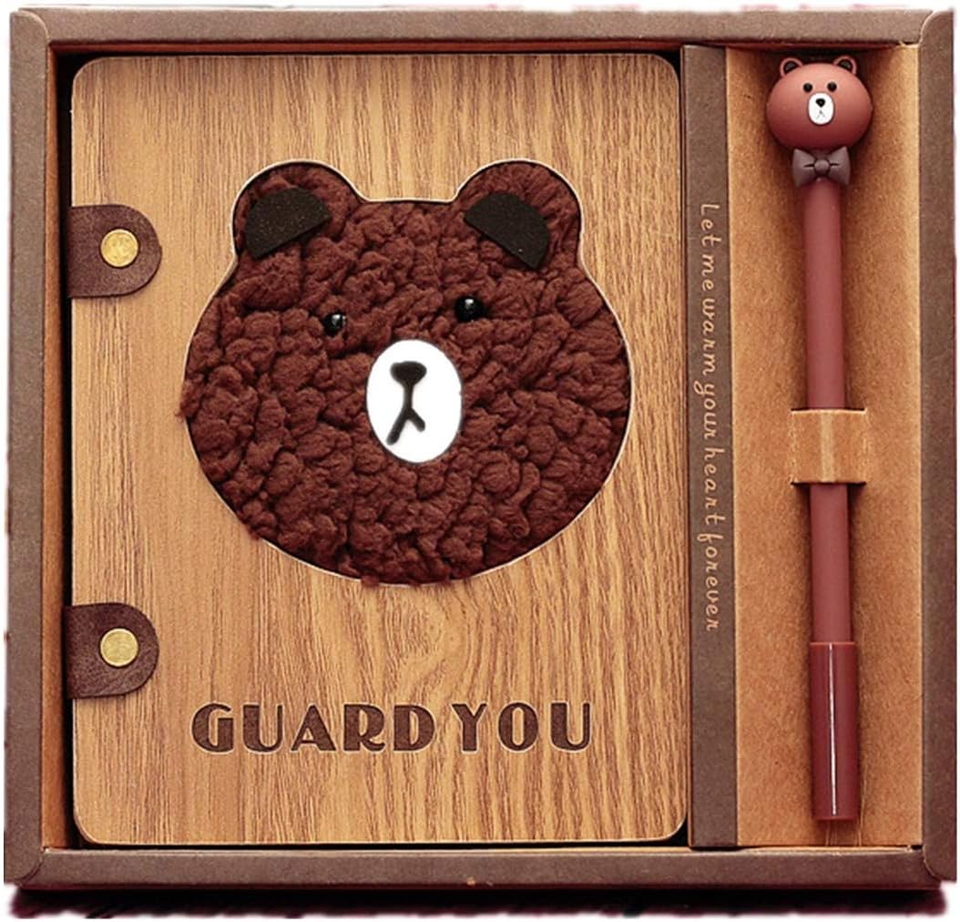 E Note 日記帳 メモ帳 ノート 子供向け かわいい 木調 手作り 手帳セット ペン付き A5 サイズ 熊くま Bear 箱付き プレゼント 日記帳 文房具 オフィス用品 Amazon E Note 日記帳 メモ帳 ノート 子供向け かわいい 木調 手作り 手帳セット ペン付き A5 サイズ 熊くま Bear 箱付き プレゼント 日記帳 文房具 オフィス用品 Amazon