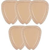 Carbou Wound Dressing Sacrum Silicone Foam Dressing with Adhesive Border, 6''x7'' Waterproof Sacral Pad for Sacrum,Butt Bed Sore,Pressure Ulcer,High Absorbent Wound Care Bandages,5 Pack