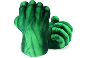 XYMTOY Superhero Toys Incredible Smash Fists Incredible Gloves Boxing Gloves for Toddlers Boys and Girls,Green…